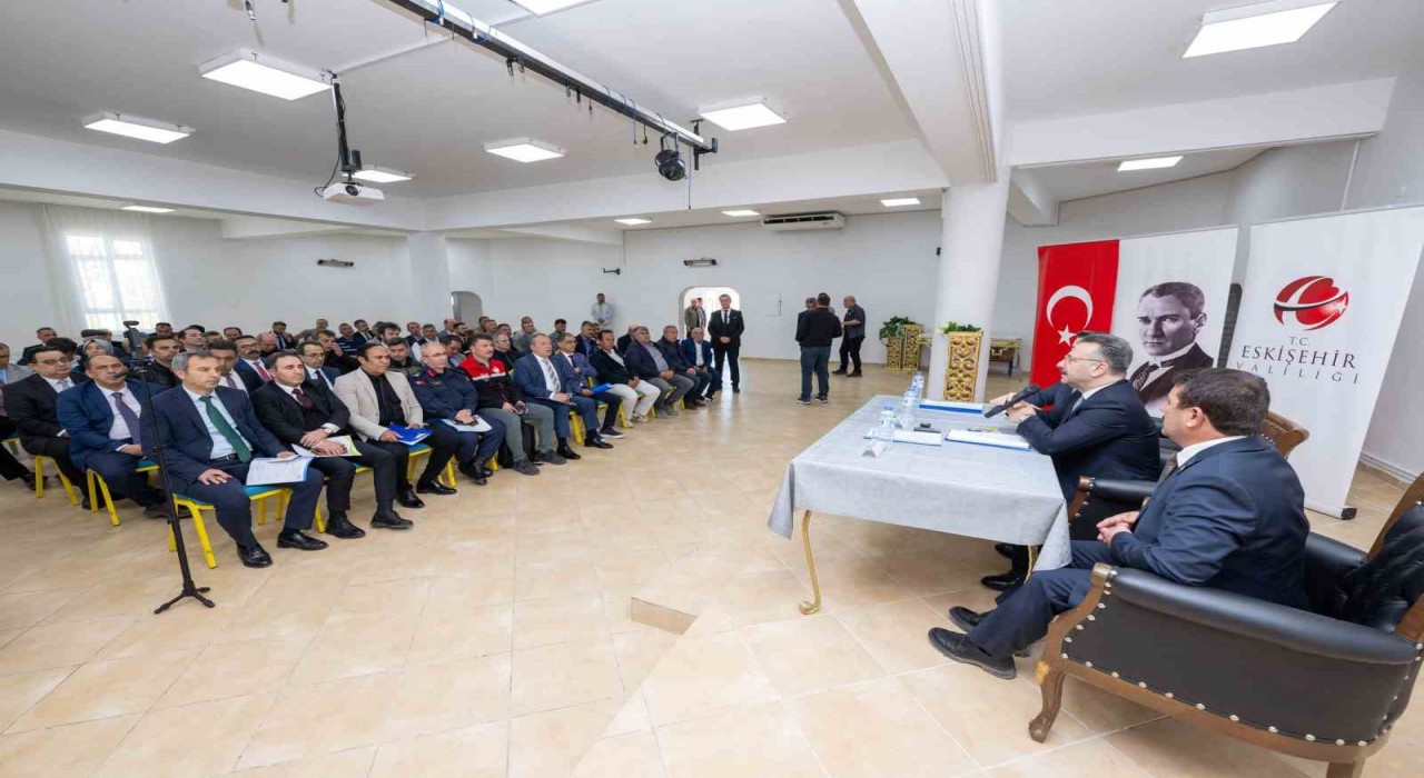 Muhtarlar toplantısının 2nci etabı Günyüzü İlçesinde gerçekleştirildi
