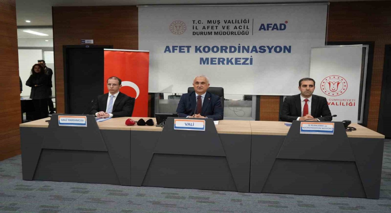 Muşta 2025 yılı 2. Dönem İl Koordinasyon Kurulu Toplantısı gerçekleştirildi