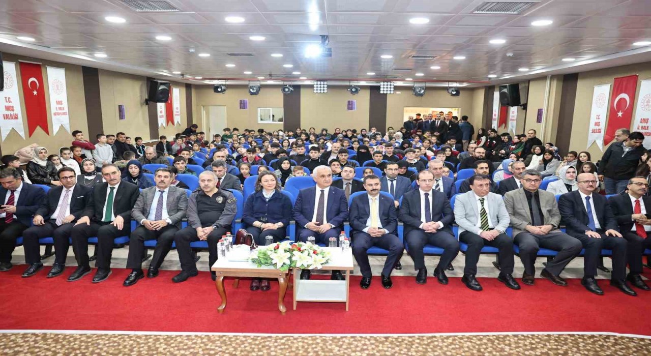 Muşta 61. Kütüphane Haftası törenle kutlandı