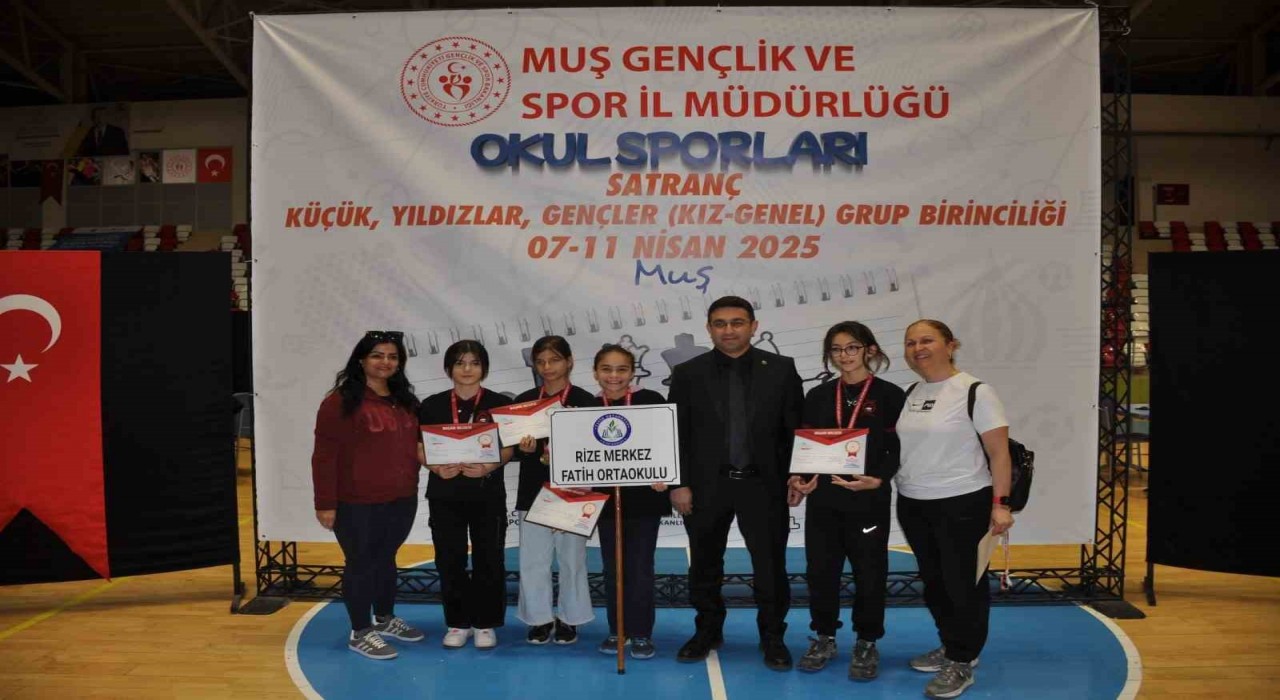 Muşta satranç turnuvası sona erdi