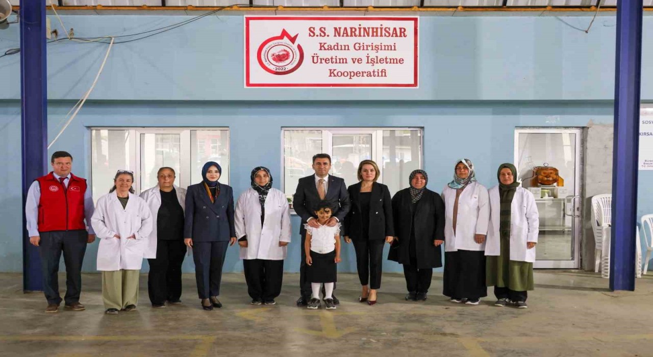 Narinhisar Kadın Kooperatifine destek ziyareti