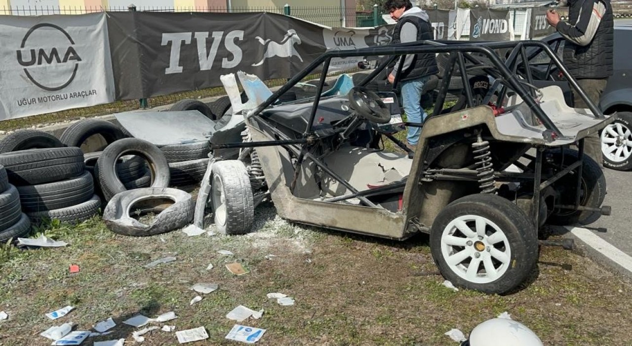 Nazillideki pistte yaşanan kazada yaralanan iş adamı hayatını kaybetti
