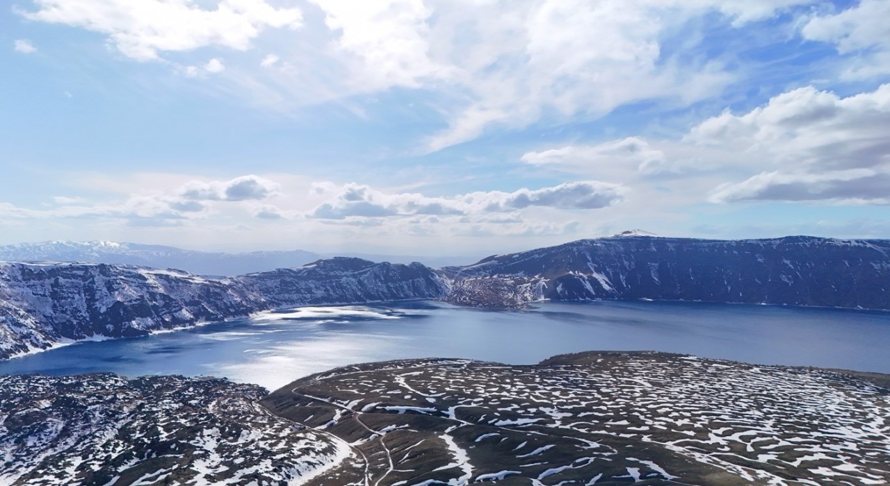 Nemrut Kalderasına ziyaretçi akını