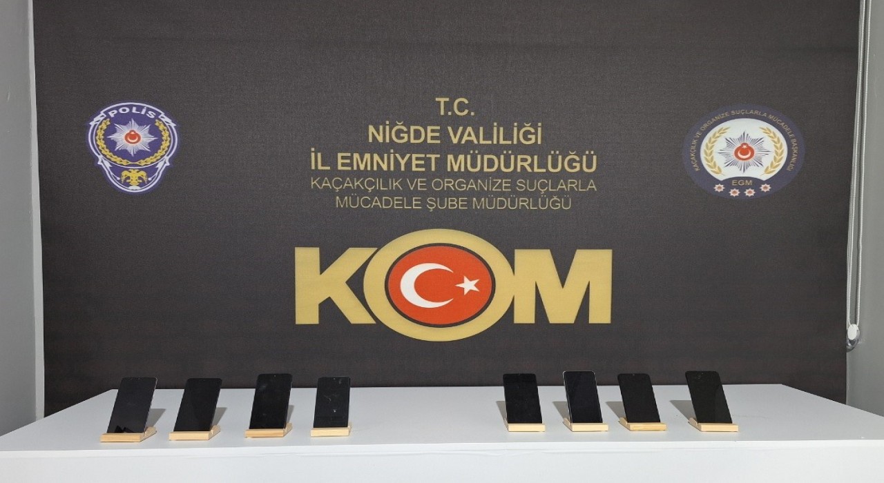 Niğdede kaçakçılık operasyonu: 3 gözaltı