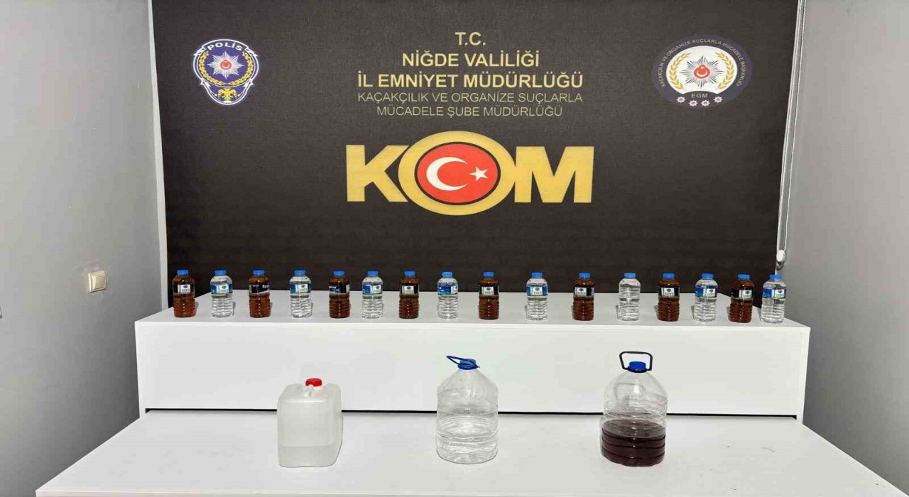 Niğdedeki kaçakçılık operasyonunda 5 Şüpheli yakalandı