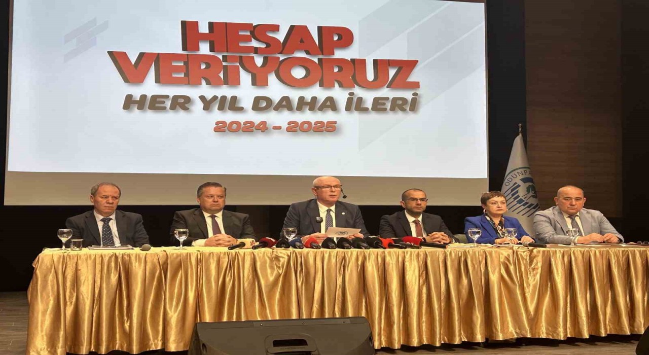 Odunpazarı Belediyesi yıllık Hesap veriyoruz toplantısı gerçekleştirildi