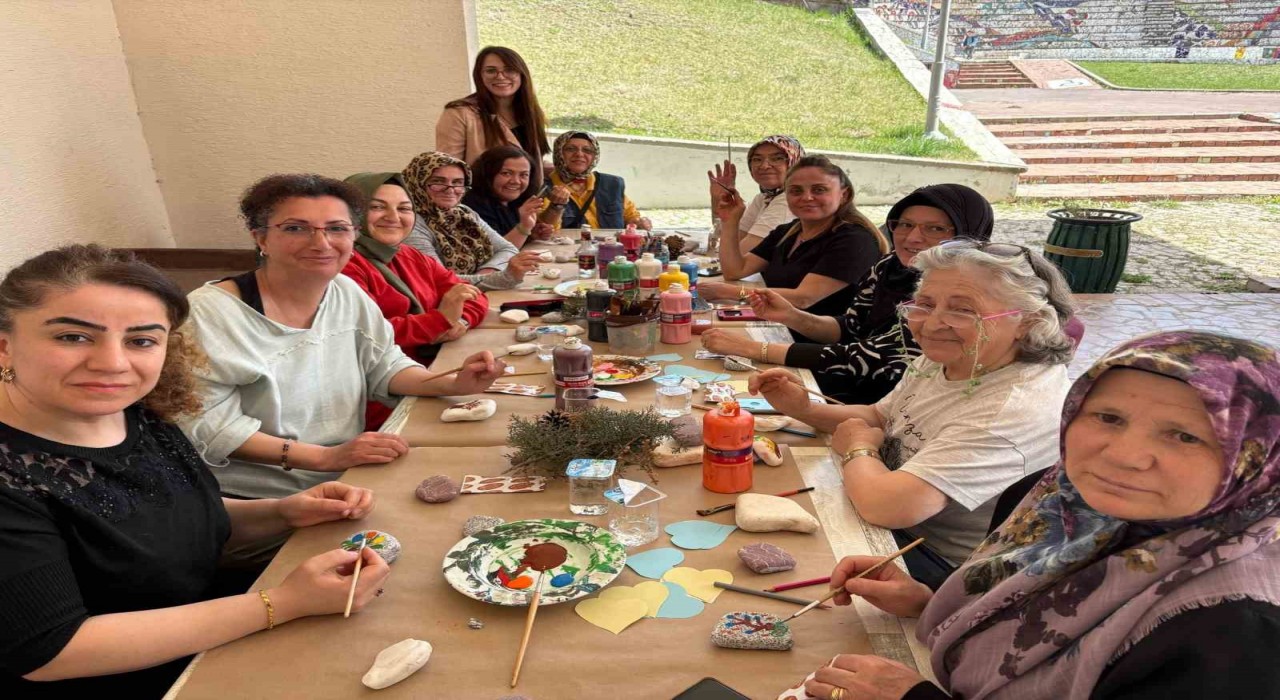 Odunpazarı Belediyesinden anneler için anlamlı atölye programı