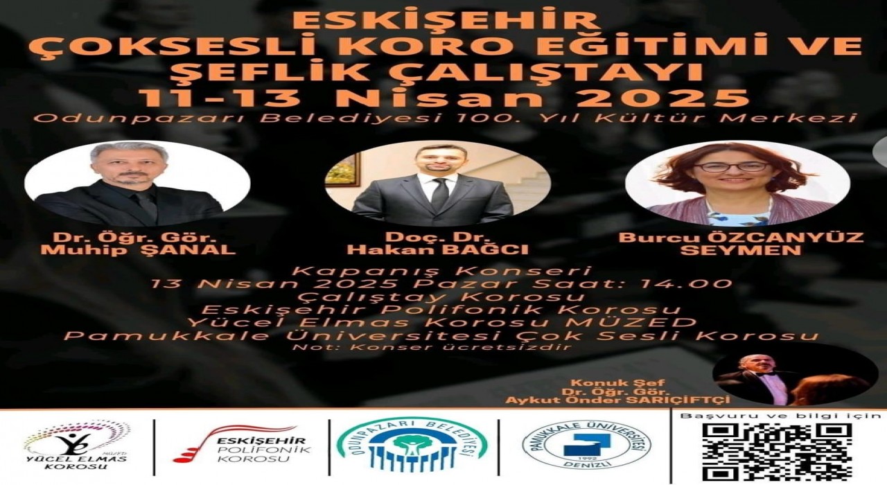 Odunpazarı Belediyesinden çok sesli koro eğitimi ve şeflik çalıştayı