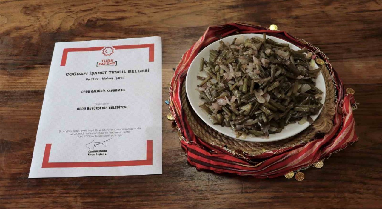 Orduda 20 lezzete coğrafi işaret belgesi