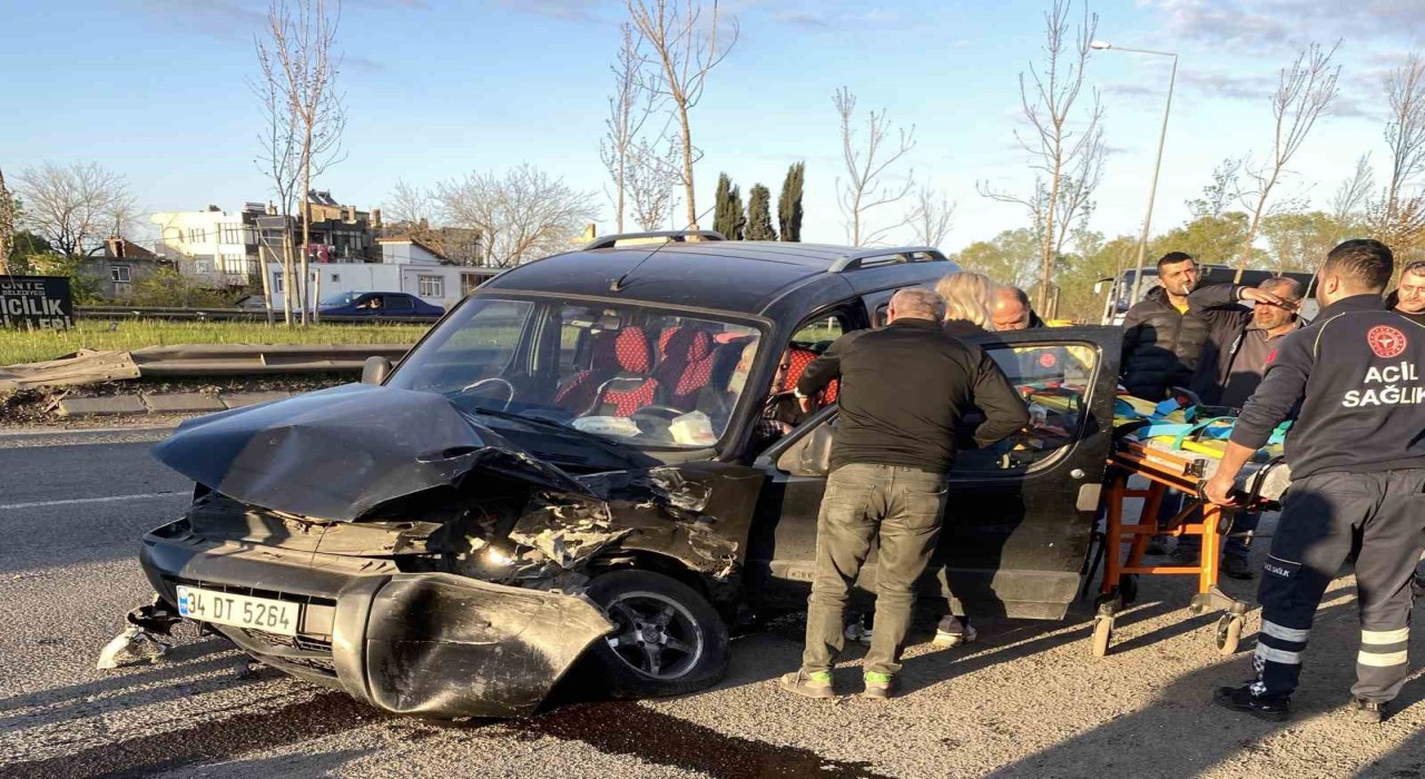 Orduda trafik kazası: 1 yaralı