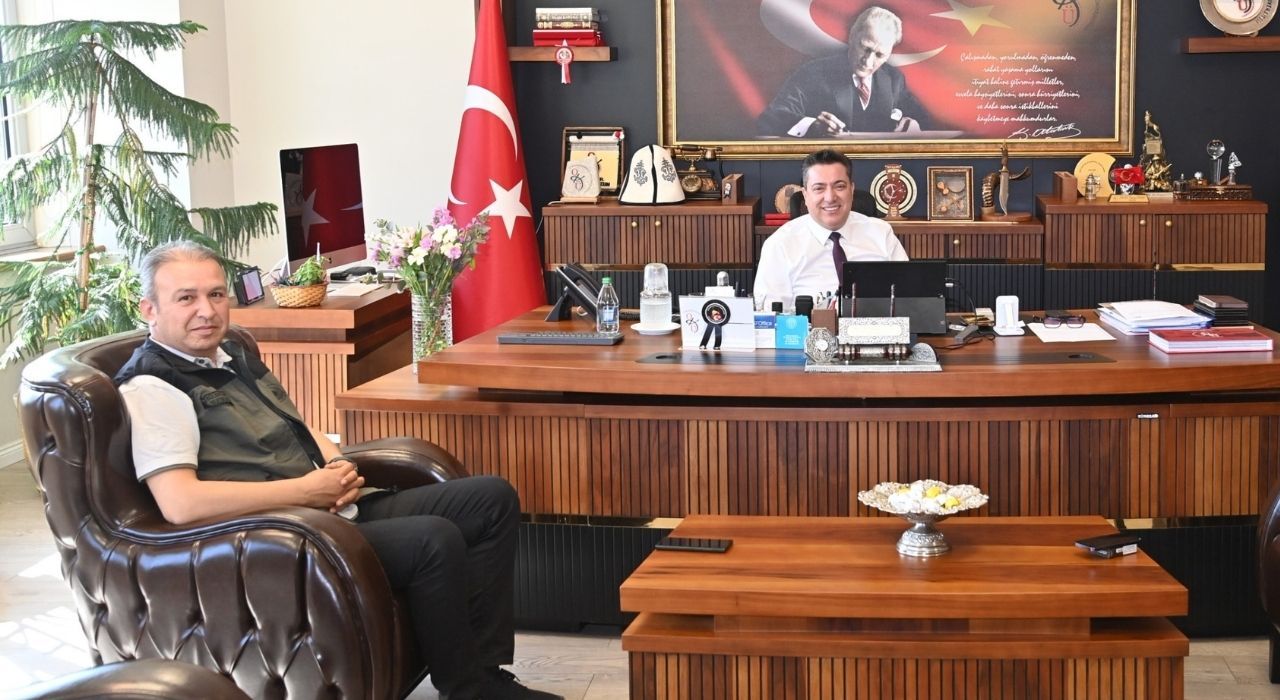 Orman İşletme Müdürlerinden Rektör Uzun’a Hayırlı Olsun Ziyareti