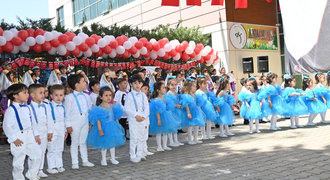 Osmaniye Korkut Ata Üniversitesi Anaokulunda 23 Nisan Coşkusu