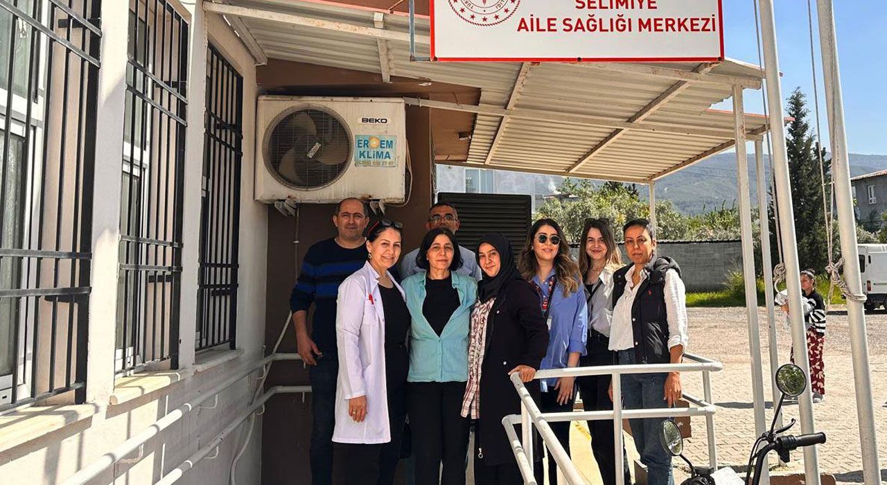 Osmaniye Sağlıklı Hayat Merkezi'nden Selimiye ASM’ye Ziyaret: SAHA Projesi Tanıtıldı