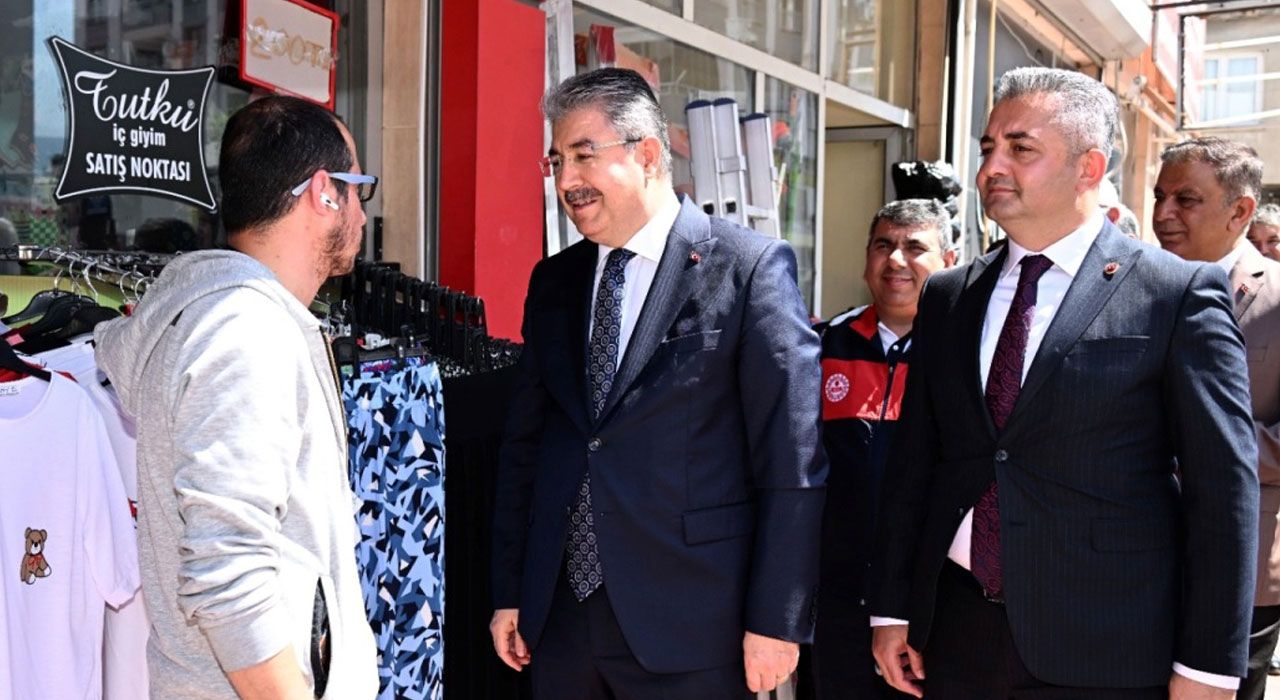 Osmaniye Valisi Yılmaz’dan Esnaf Ziyareti