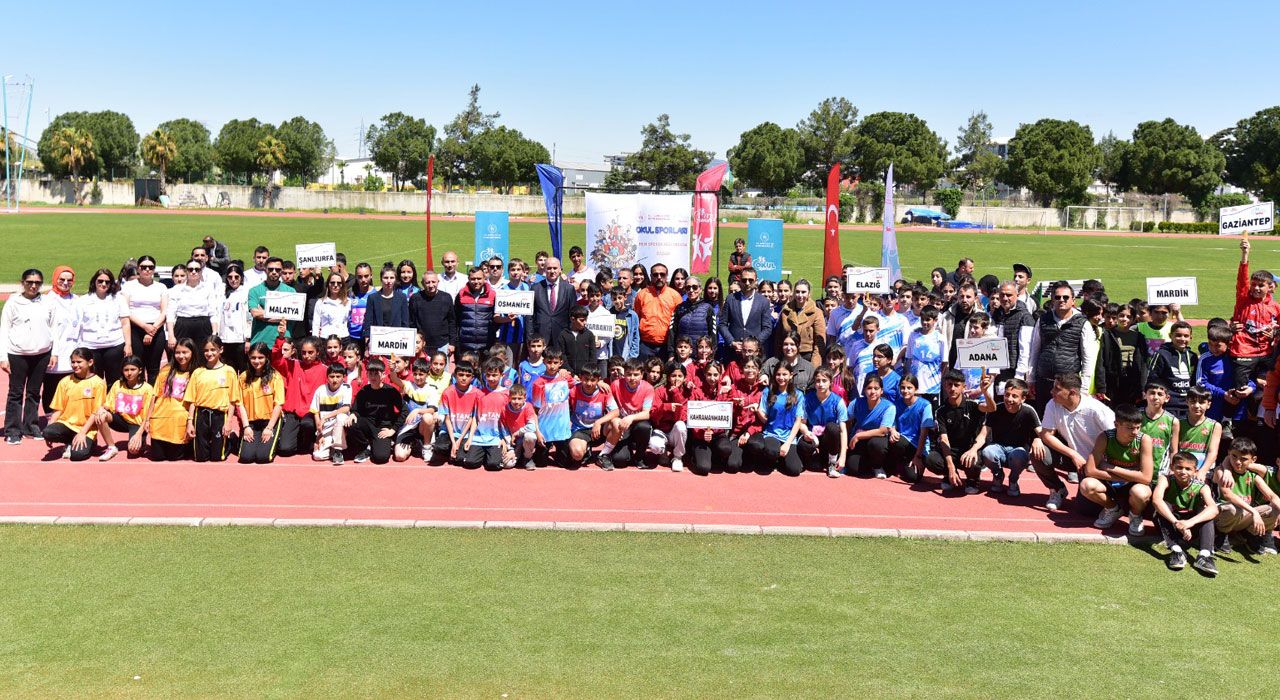 Osmaniye'de Okul Sporları Atletizm Grup Müsabakaları Coşkuyla Başladı
