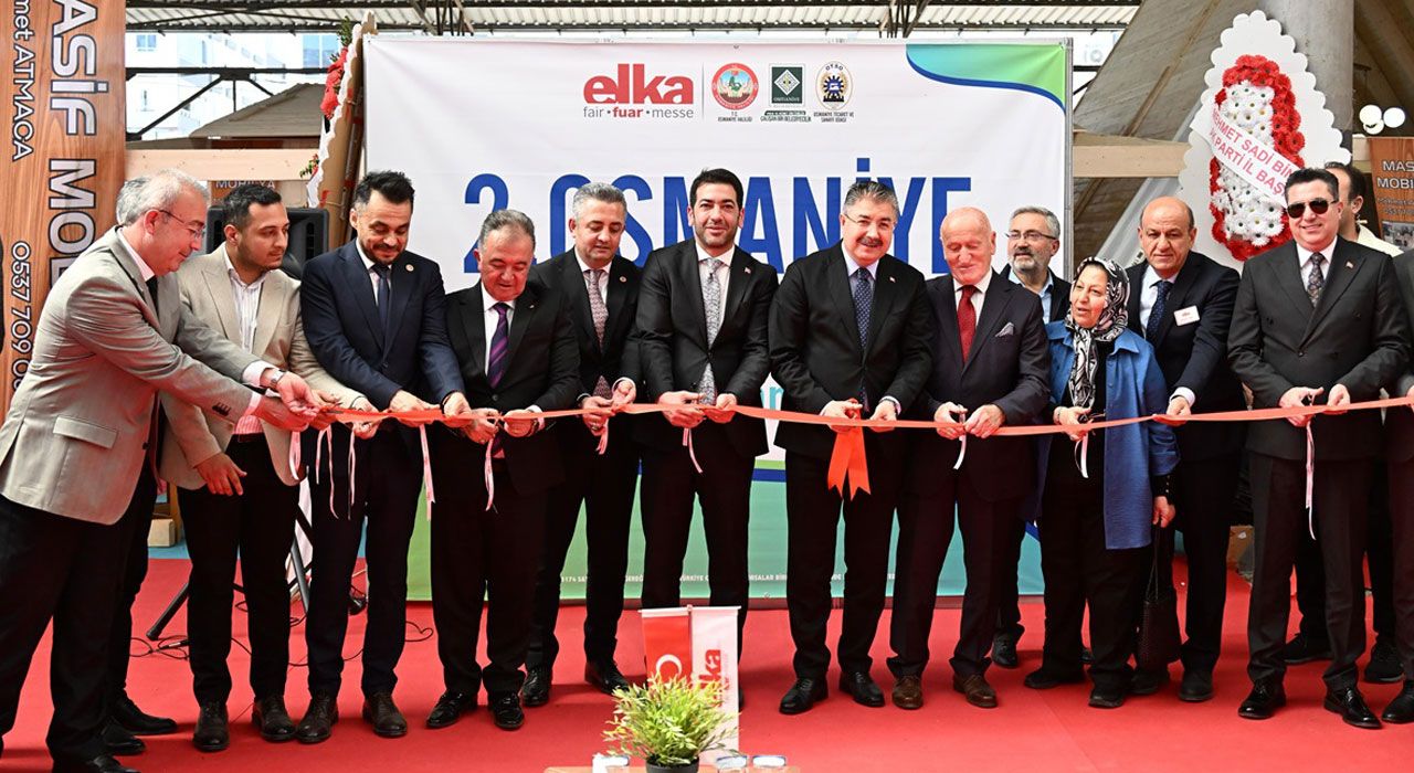 Osmaniye'de Sanayi ve Ticaret Fuarı'nın İkincisi Coşkulu Törenle Açıldı