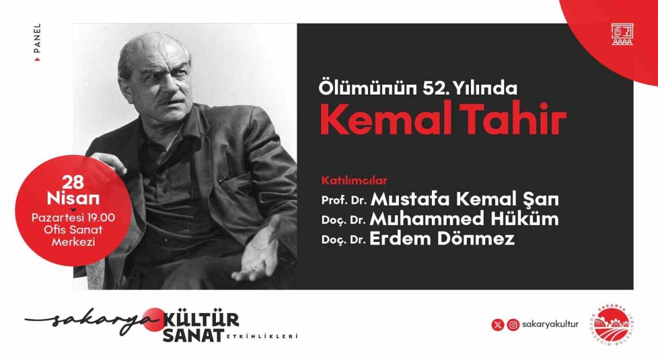 OSMde Türk Edebiyatının usta kalemi Kemal Tahir konuşulacak