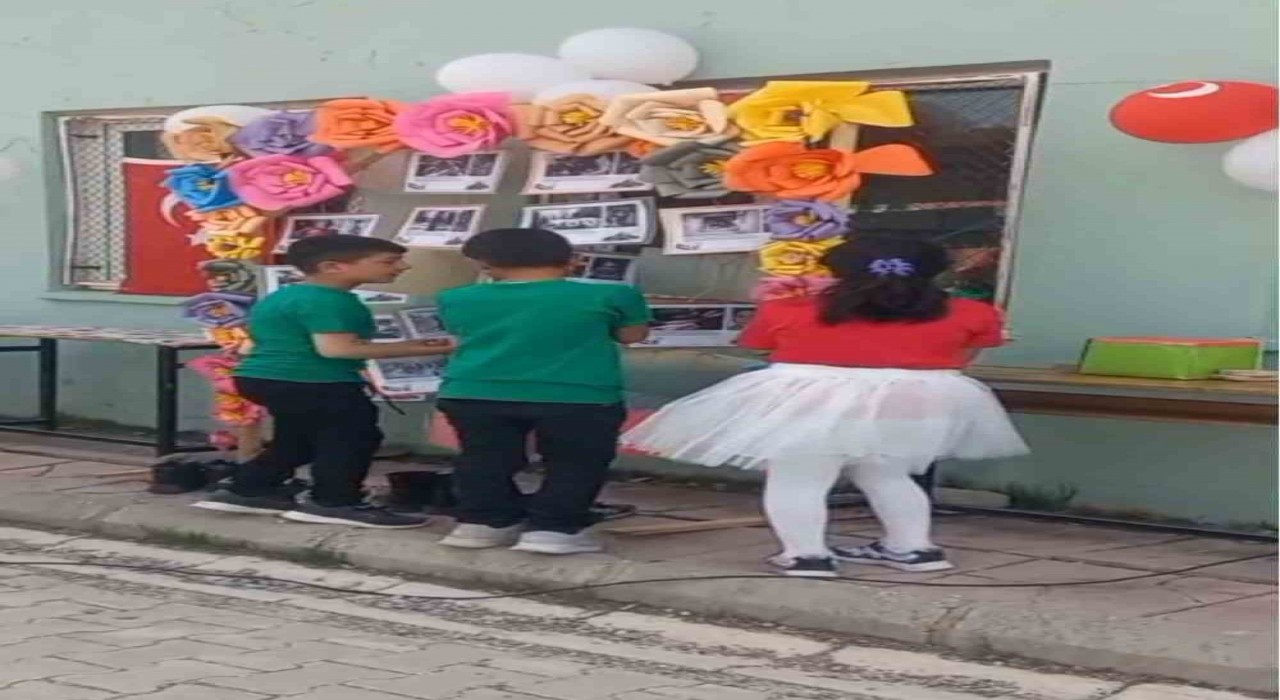 Özalpte Filistinli şehit çocuklar unutulmadı