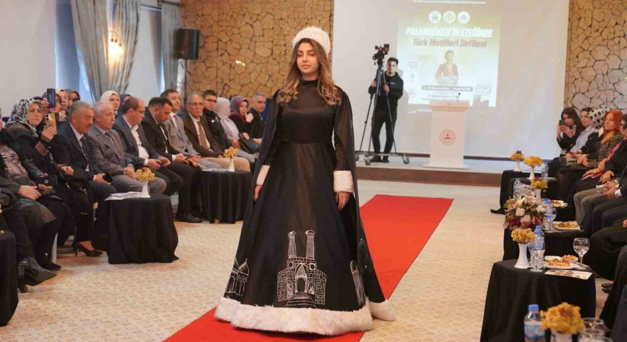 Palandökenin eteğinde Türk motifleri defilesi göz kamaştırdı