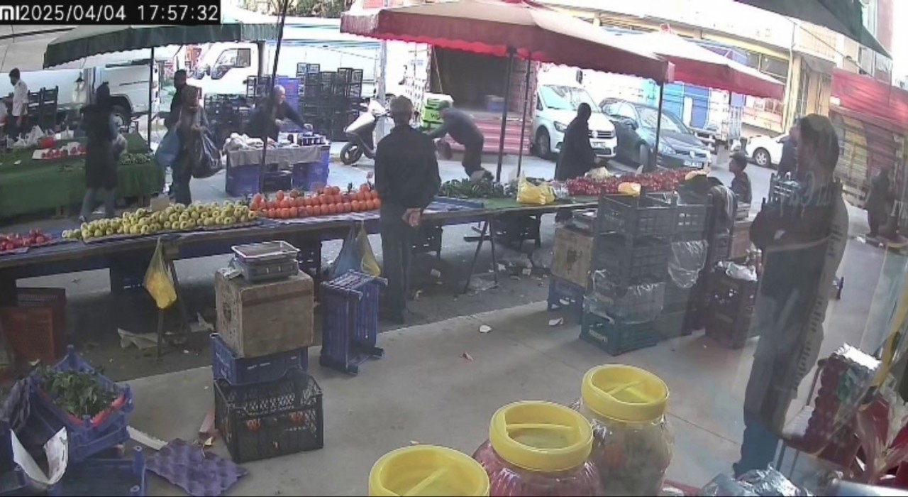 Pendikte pazarda yürüyen vatandaş epilepsi nöbeti geçirdi