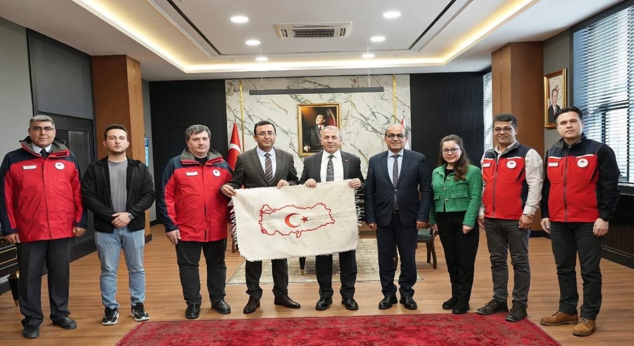 Polis Haftasında, İl Tarım ve Orman Müdüründen Emniyet Müdürüne Anlamlı Ziyaret
