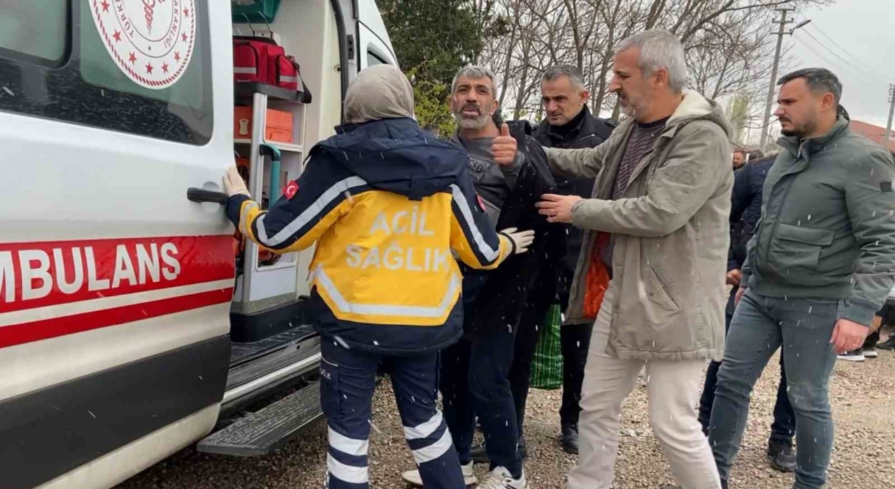 Polisten kaçmak istedi, balkondan atlayıp yaralandı