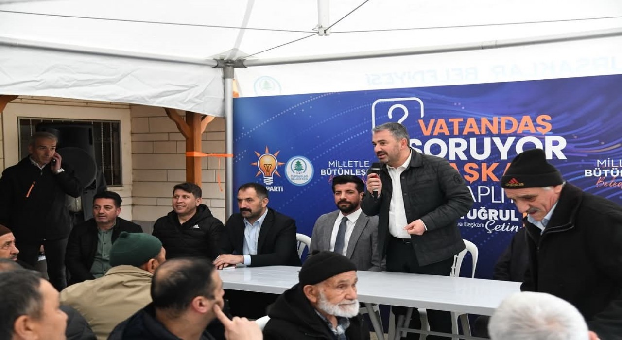 Pursaklar Belediye Başkanı Çetinden mahalle buluşmaları