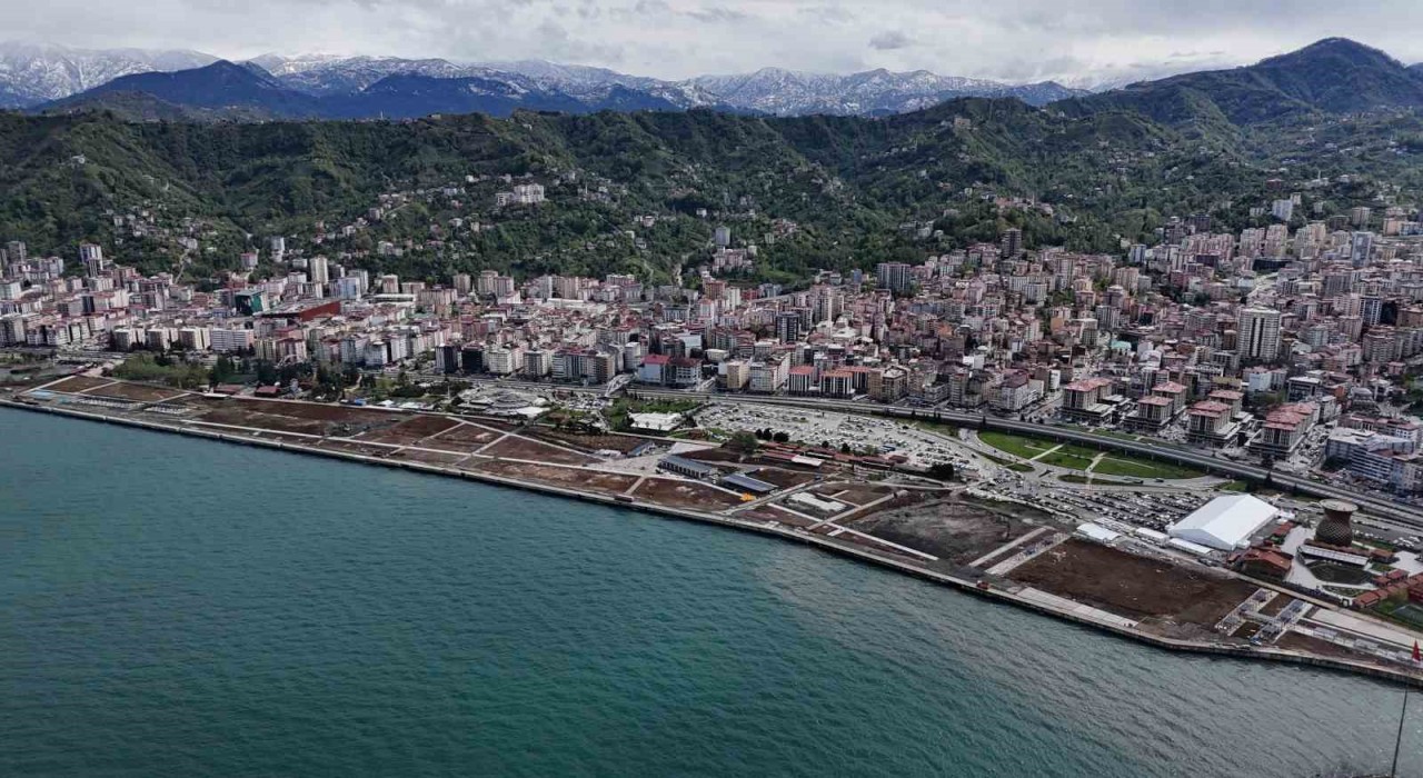 Rizede Millet Bahçesinin ilk etabı bu yaz tamamlanıyor