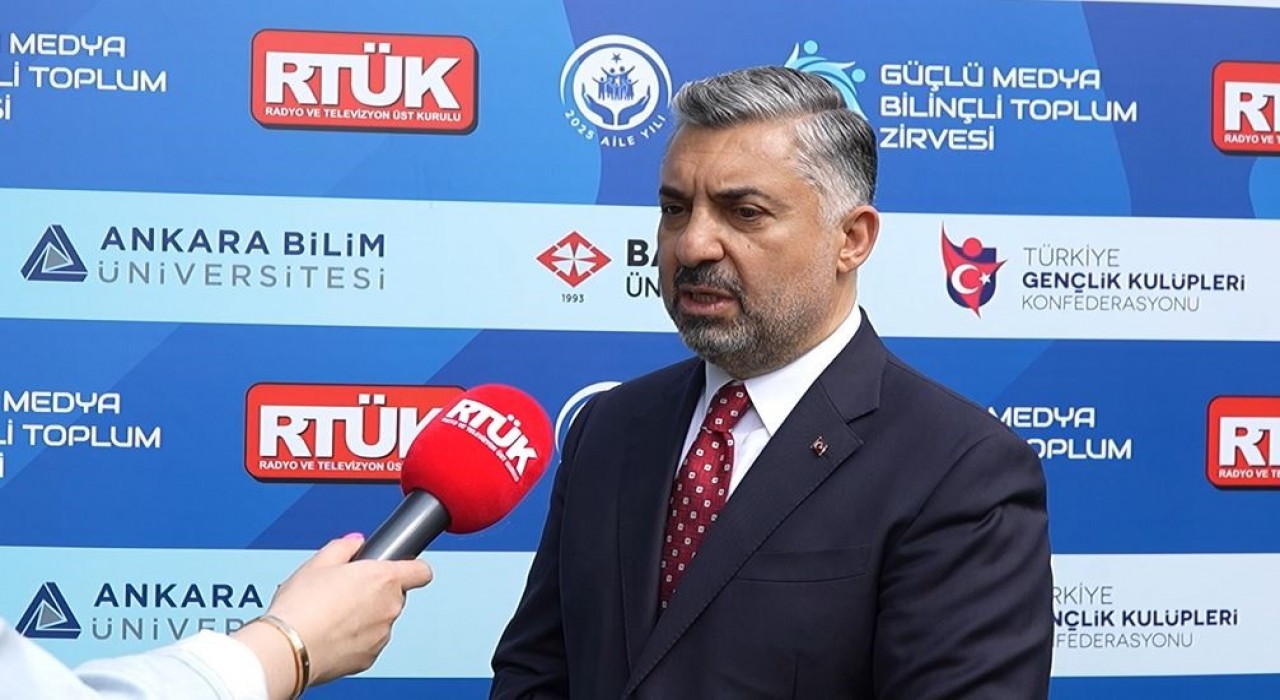 RTÜK Başkanı Şahinden ‘Güçlü Medya Bilinçli Toplum Zirvesi değerlendirmesi