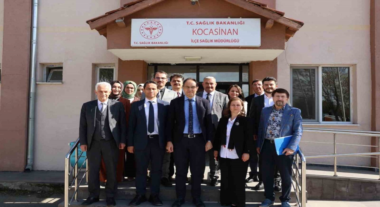 Sağlık Müdürü Erşandan Kocasinanda detaylı hizmet değerlendirmesi