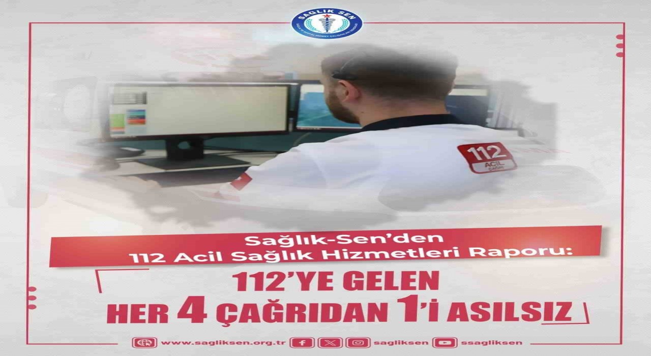 Sağlık-Senden 112 araştırması: Her 4 ihbardan 1i asılsız