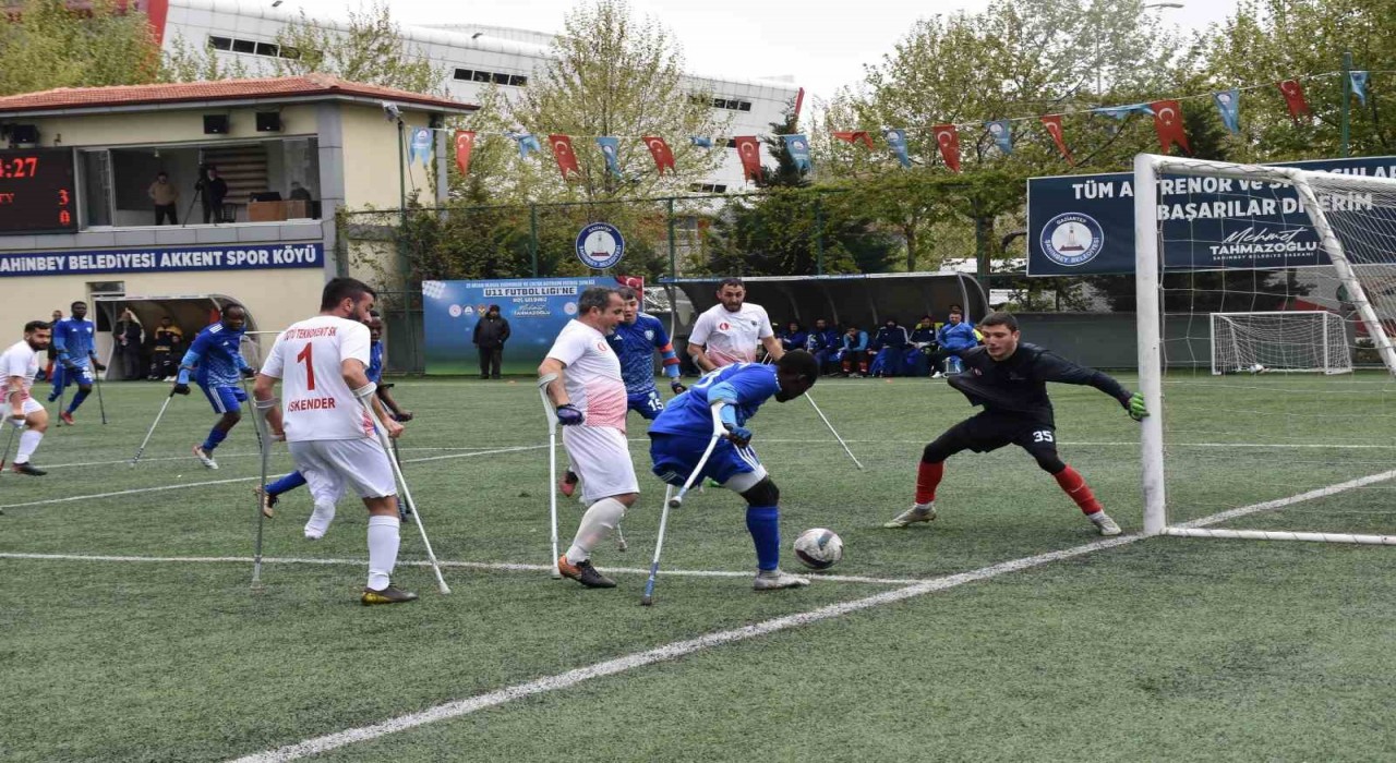 Şahinbey Ampute kupada emin adımlarla 8-1