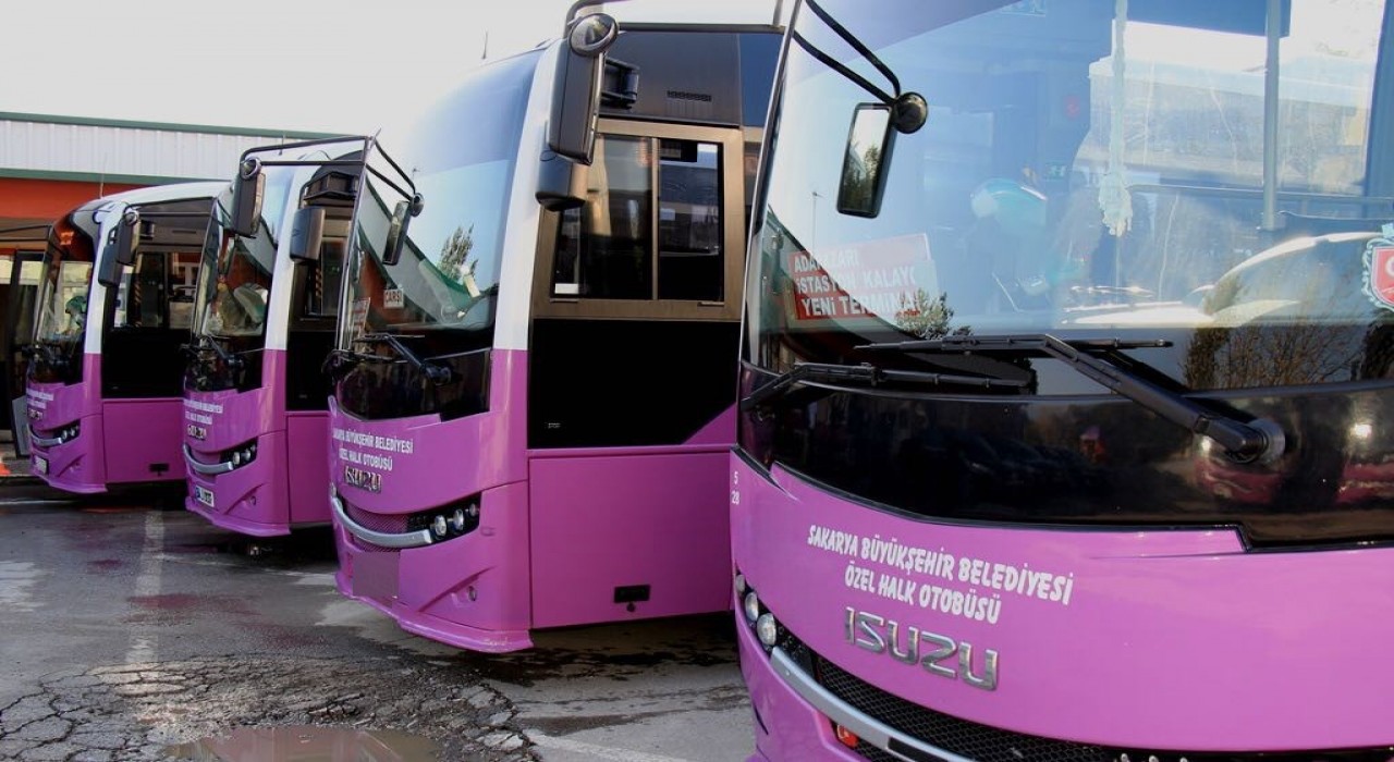 Sakarya Büyükşehirden Hendek Hastane hattı için 3 yeni ‘j plaka