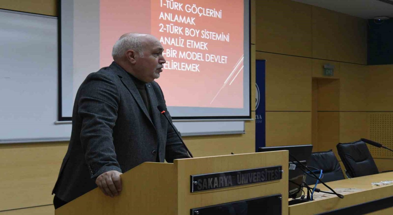 Sakarya Üniversitesinde Türklerin Derin Kökleri konuşuldu