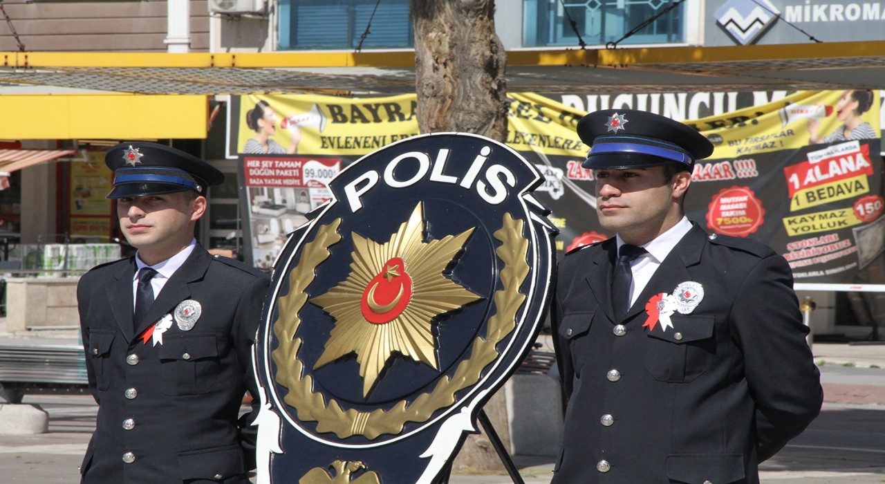 Salihli ve Kulada Türk Polis Teşkilatının 180. yılı kutlandı