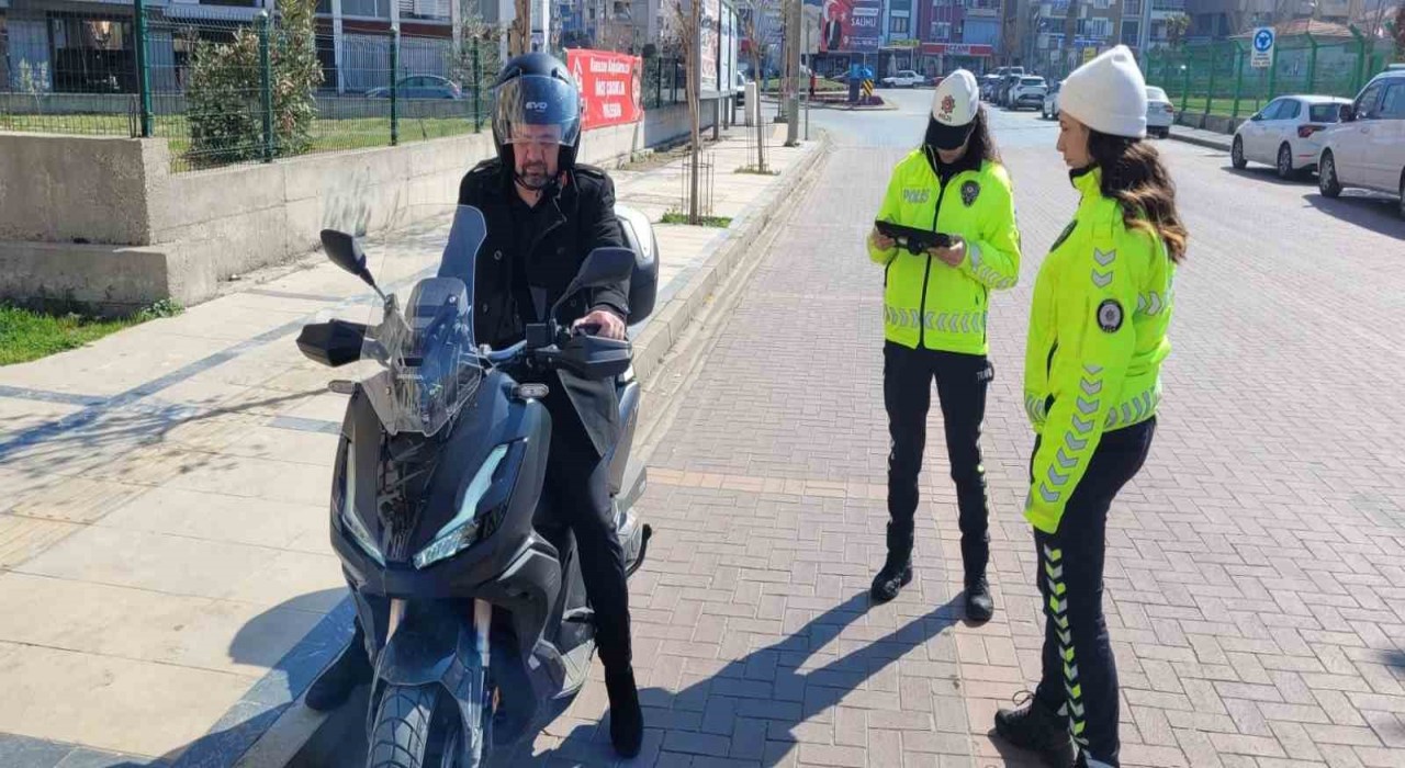Salihlide 3 ayda 257 araç trafikten men edildi