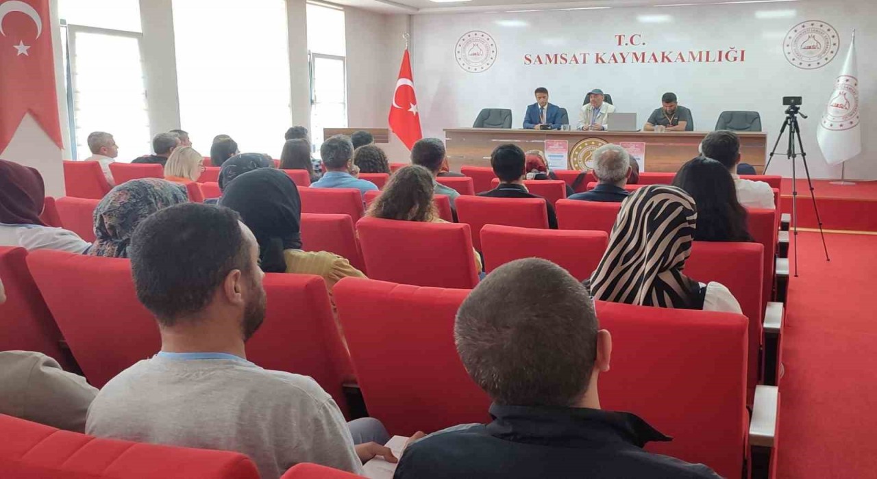 Samsatta Türkiye yüzyılı maarif modeli çalıştayı yapıldı.