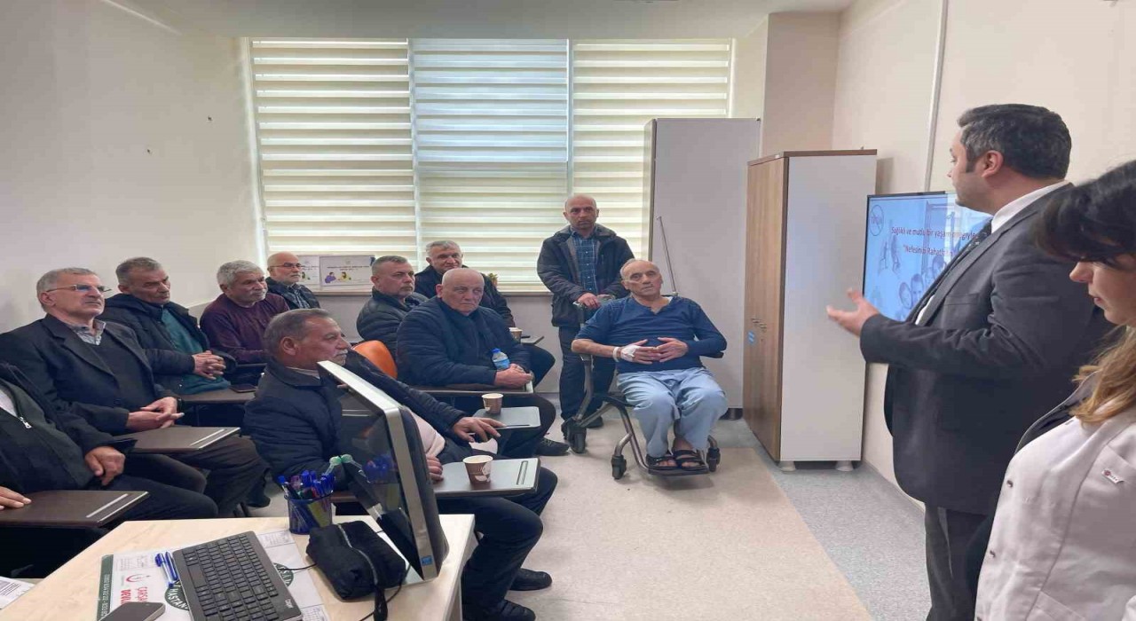 Samsunda ‘Hasta Okulu başladı: İlk ders KOAH