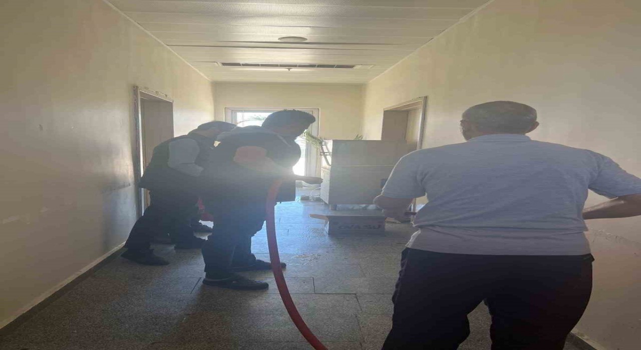 Sandıklı Devlet Hastanesinde deprem ve yangın tatbikatı