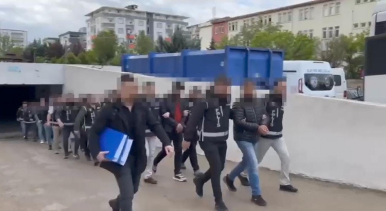 Şanlıurfada suç örgütüne yönelik operasyonda 7 tutuklama