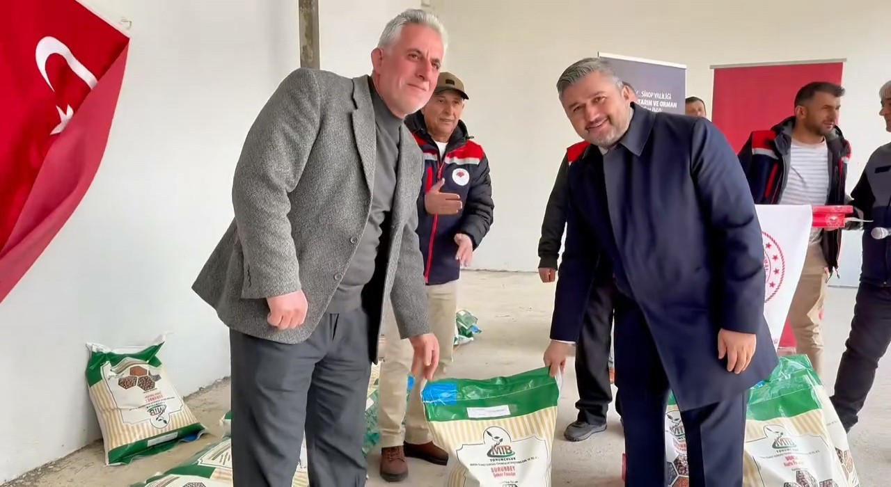 Sinopta çiftçilere kuru fasulye tohumu dağıtıldı