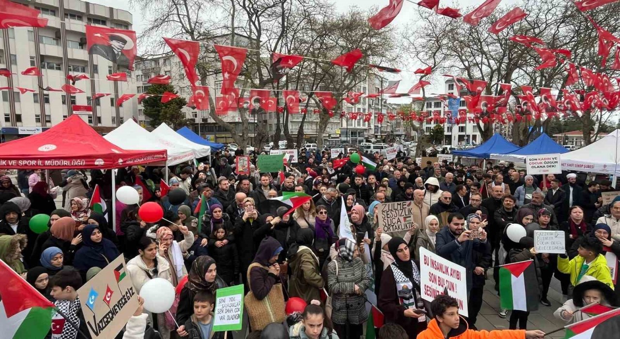 Sinopta Gazze Ölüyor Ayağa Kalk programı