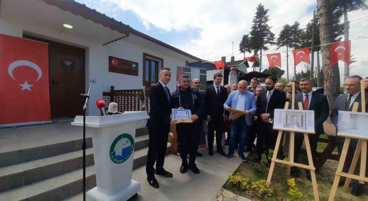 Sinopta köy yaşam merkezleri halkın kullanımına sunuldu