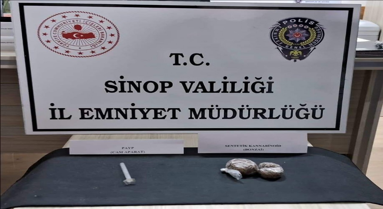 Sinopta uyuşturucu ve silah operasyonu: 5 şüpheli hakkında işlem başlatıldı