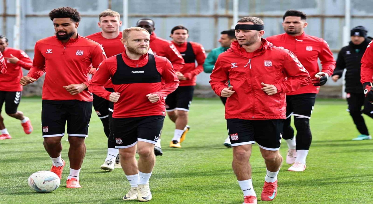 Sivassporda Fenerbahçe maçı hazırlıkları başladı