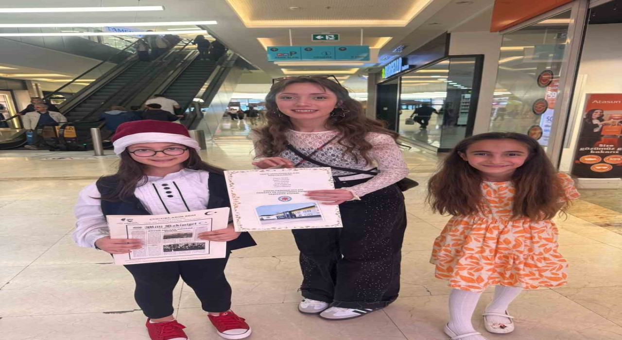 Sivasta minikler, 23 Nisanı kendi şiirleri ve gazeteleri ile kutladı