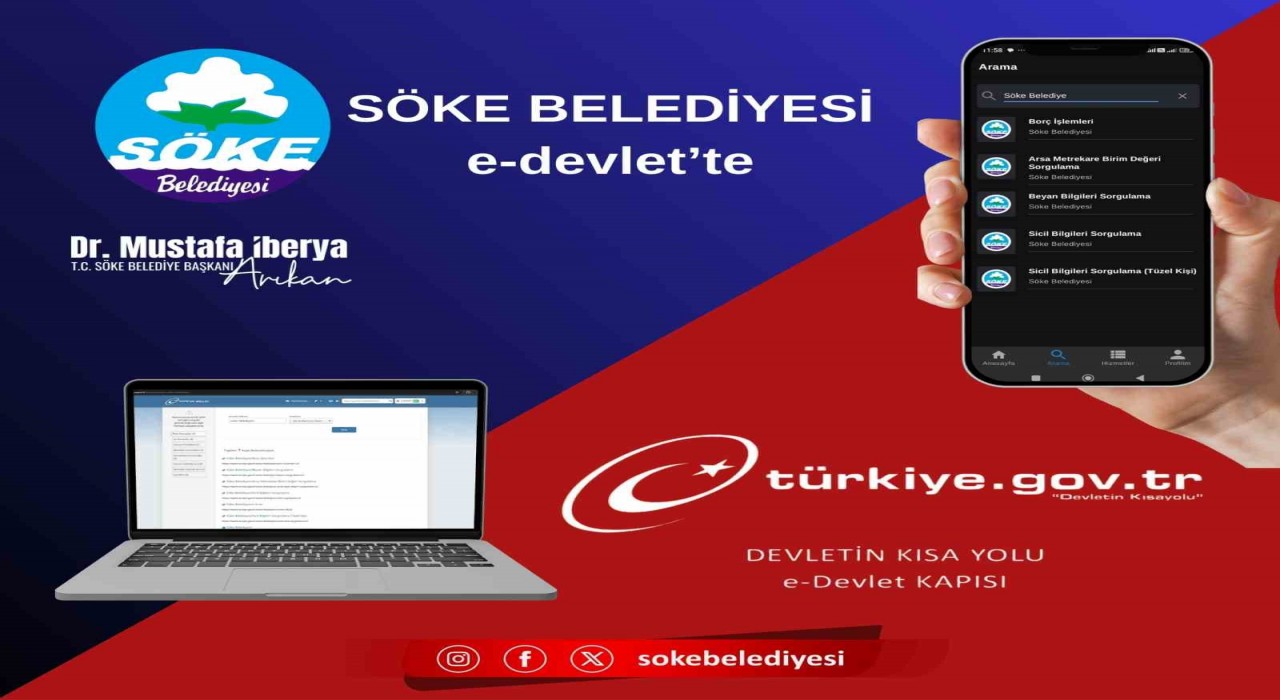 Söke Belediyesinden dijital adım