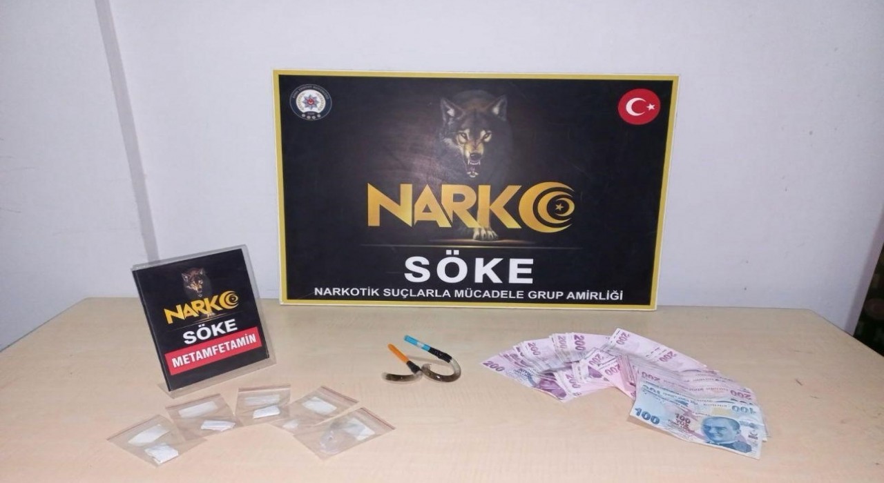 Sökede narkotik polisleri uyuşturucuya geçit vermedi