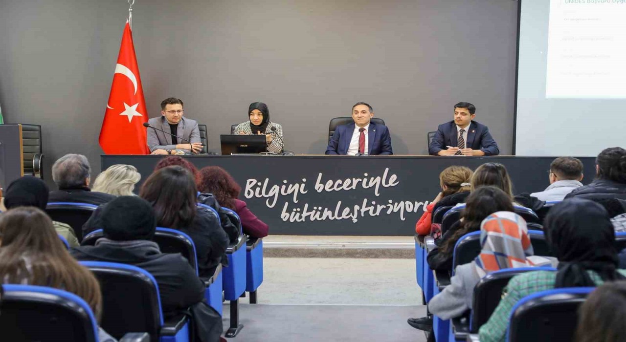 SUBÜde ÜNİDES hazırlık toplantısı düzenlendi