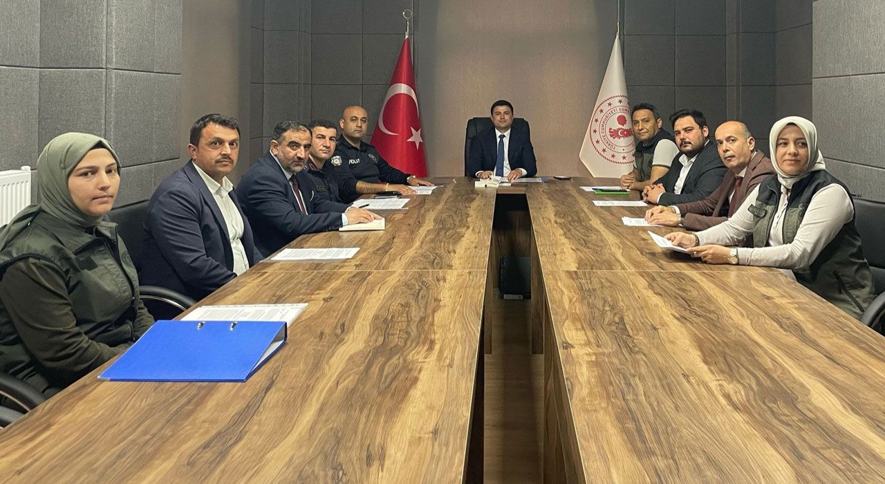 Sumbas’ta Orman Yangınlarıyla Mücadele Toplantısı Gerçekleştirildi